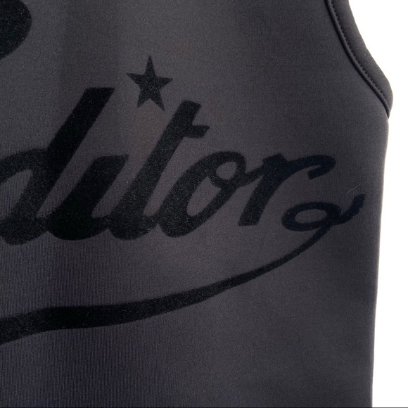 THE EDITOR Logo Scuba Neoprene Tank Bodysuit - Picture 6 of 9